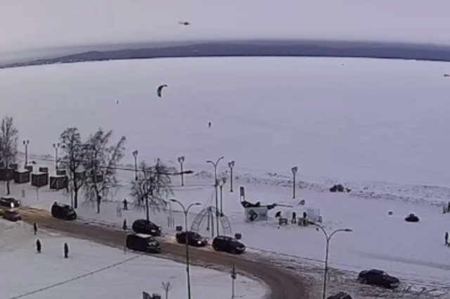 Опубликованы кадры полета Ми-8 за несколько минут до его крушения в Карелии