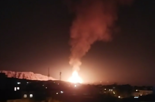 Мощный взрыв прогремел на главной линии газопровода в центре Ирана