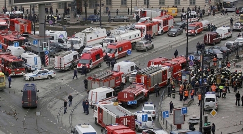 Дело о взрыве в метро Петербурга завели по статье "Теракт"