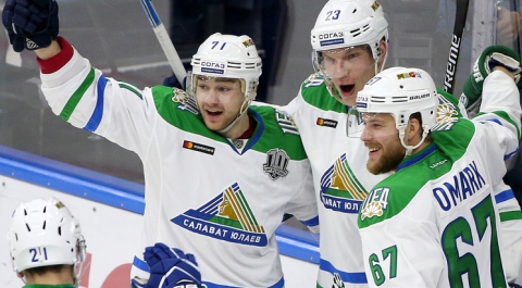 "Салават Юлаев" стал последним четвертьфиналистом Кубка Гагарина по хоккею
